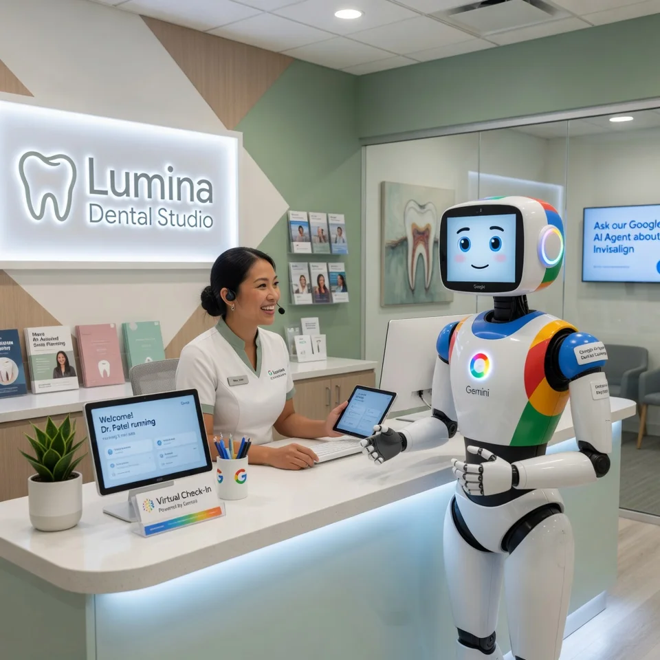 Google’s Agents will soon be searching 24/7 on behalf of your next new patient. — Executive Whisper cover image