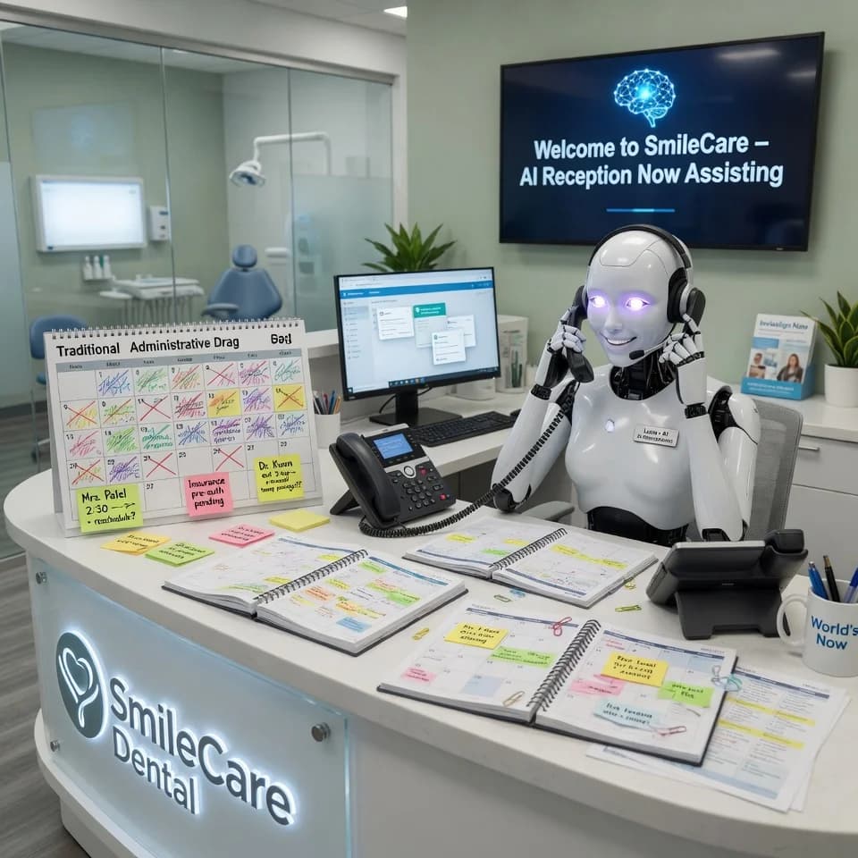 Your AI receptionist is booking patients. And that might be a problem costing you 6-figure production. — Executive Whisper cover image